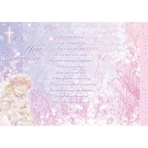 Nearest & Dearest Card - Communion (1 Pc) NDE057 Nearest & Dearest Card - Communion (1 Pc) NDE057